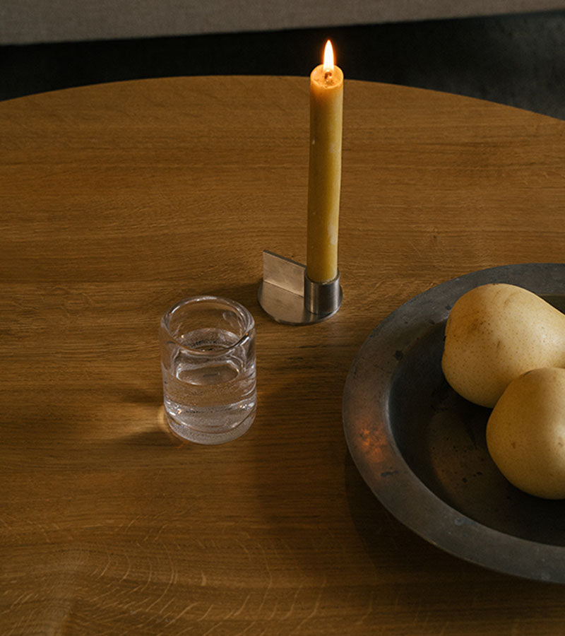 Fundament Candle Holder | Form 1 | Stainless Steel