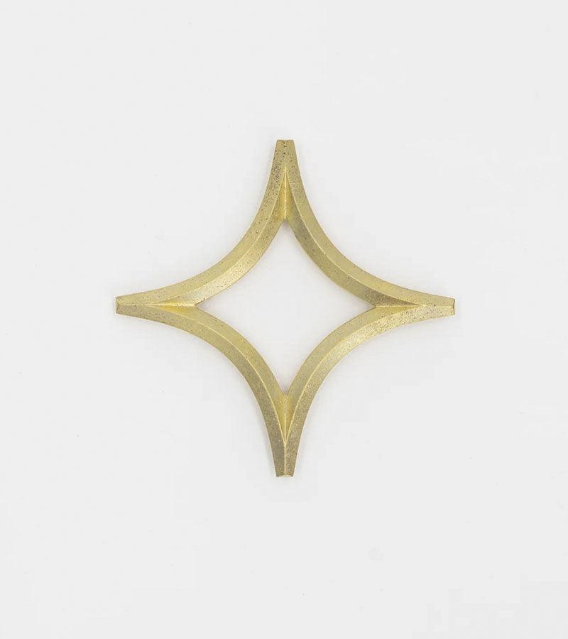 Star Trivet | Brass