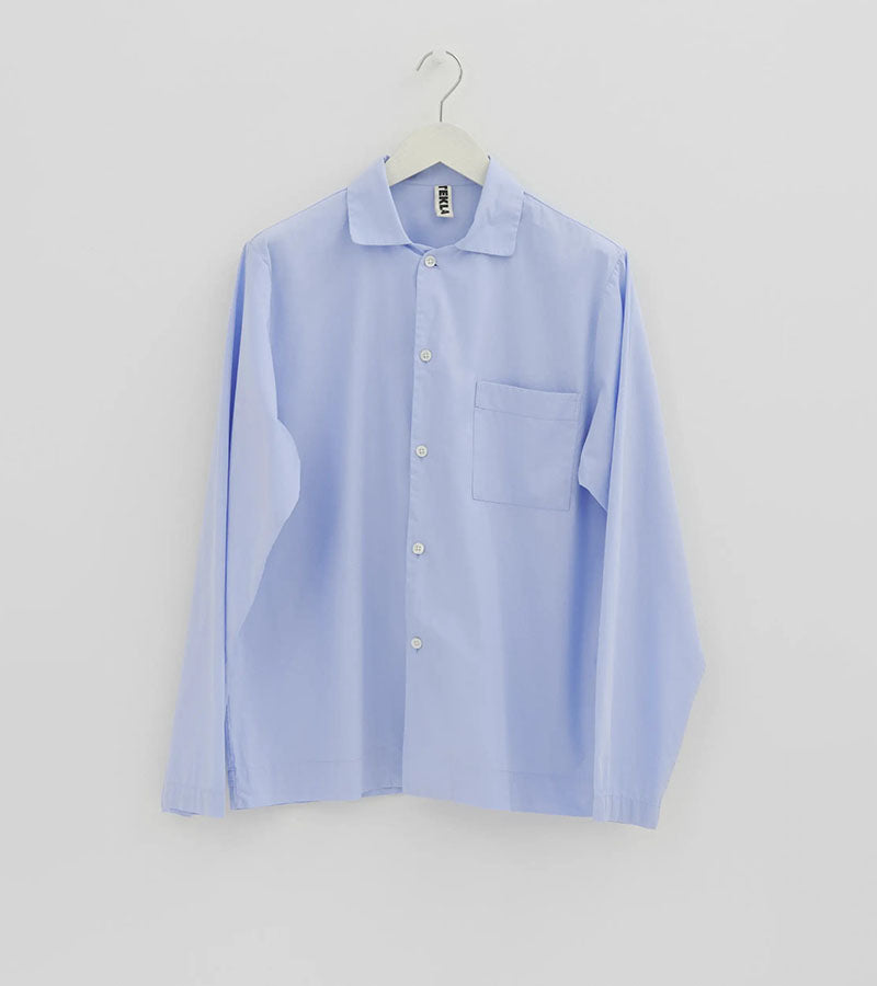 Poplin Sleepwear | Shirt Blue