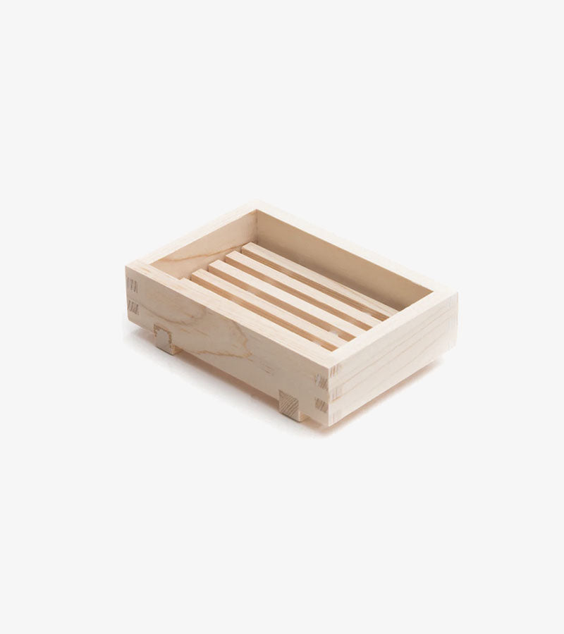 Hinoki Wood Soap Dish