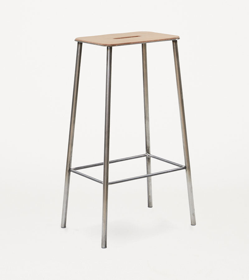 Adam Stool | Leather | H76