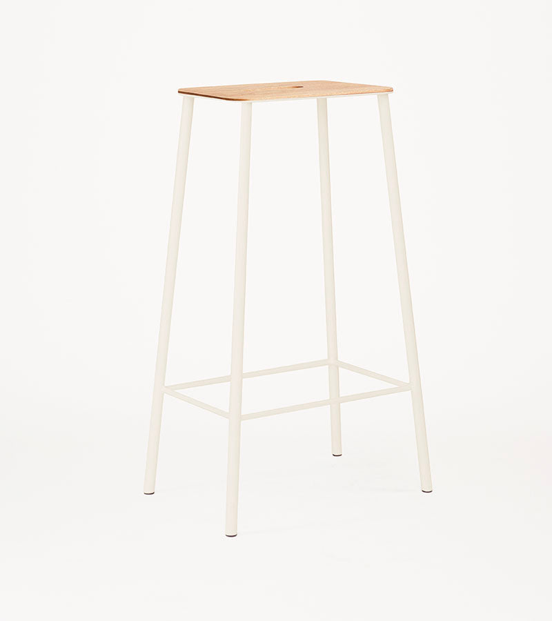 Adam Stool Oak H65