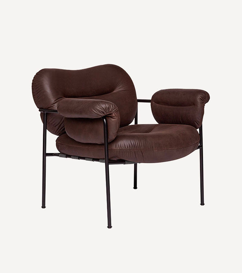 Bollo Lounge Chair | Leather