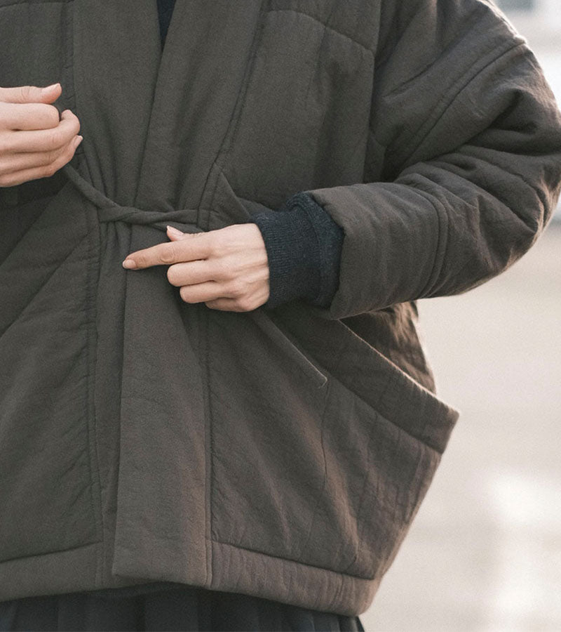 Signature Sumo Puffer | Textured Edition | Chalk Brown