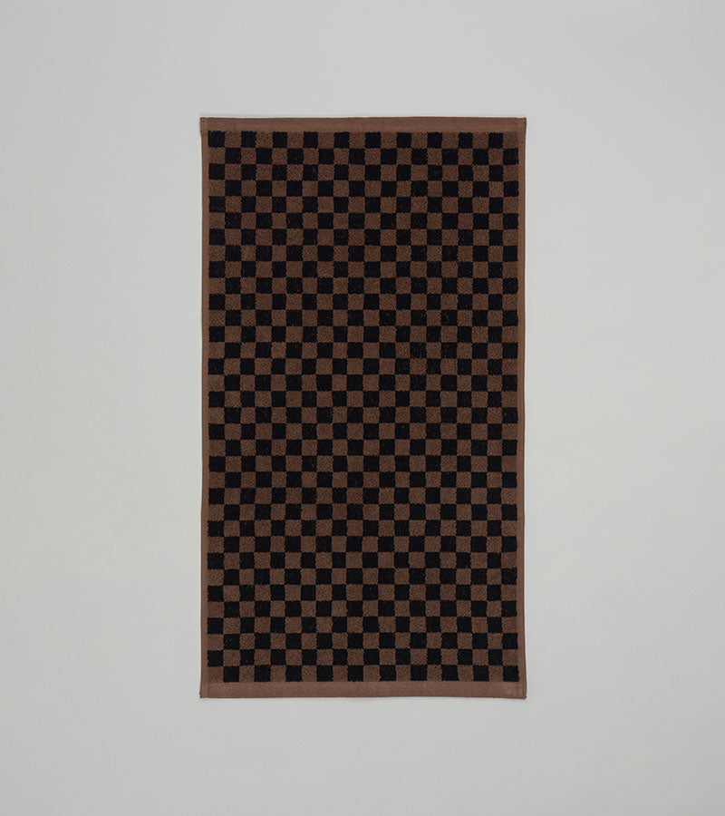 Beppu Bath Mat | 50 x 80 | Tabac & Noir