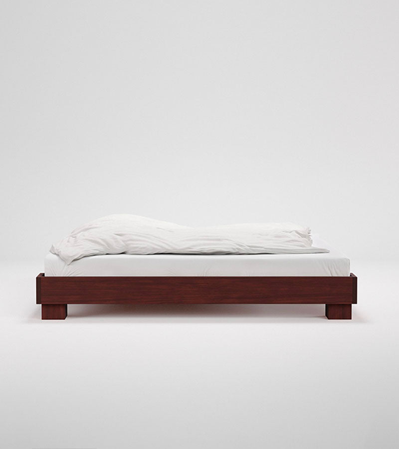Cubico Bed Frame | Dark Amber