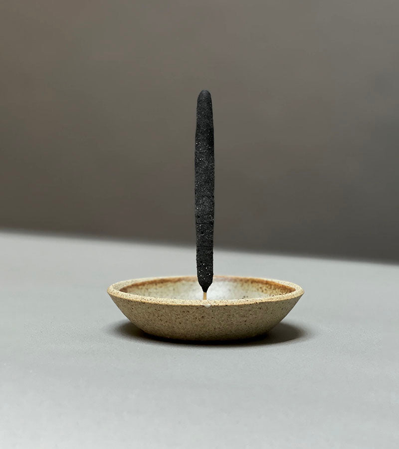 Stoneware Incense Holder