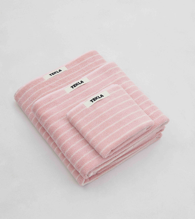 Towels | Shaded Pink Stripes
