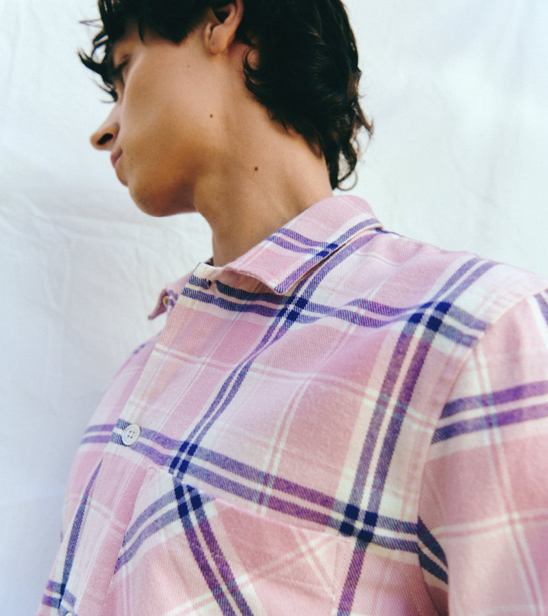 Flannel Loungewear | Pink Plaid